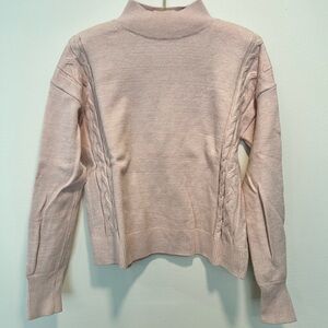 Banana Republic Light Pink Turtleneck Sweater
